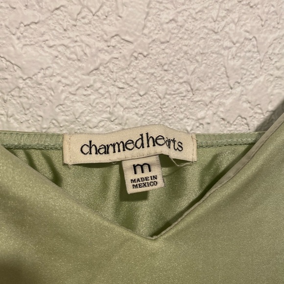 Charmed Hearts Medium Sage Green - Picture 4 of 5